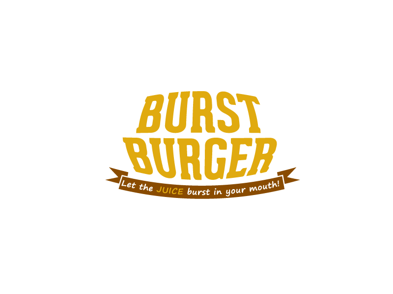 Logo Design by lightgreen for Burst Burger Pte Ltd | Design #1425241