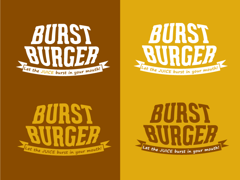 Diseño de Logo por lightgreen para Burst Burger Pte Ltd | Diseño #1425244