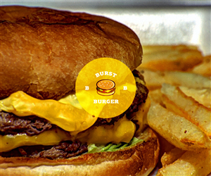 Logo Design by Mehmet Yavuz for Burst Burger Pte Ltd | Design: #1421043