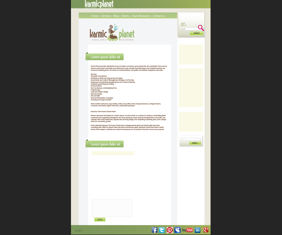 Wordpress Design by ramire for this project | Design #1404588