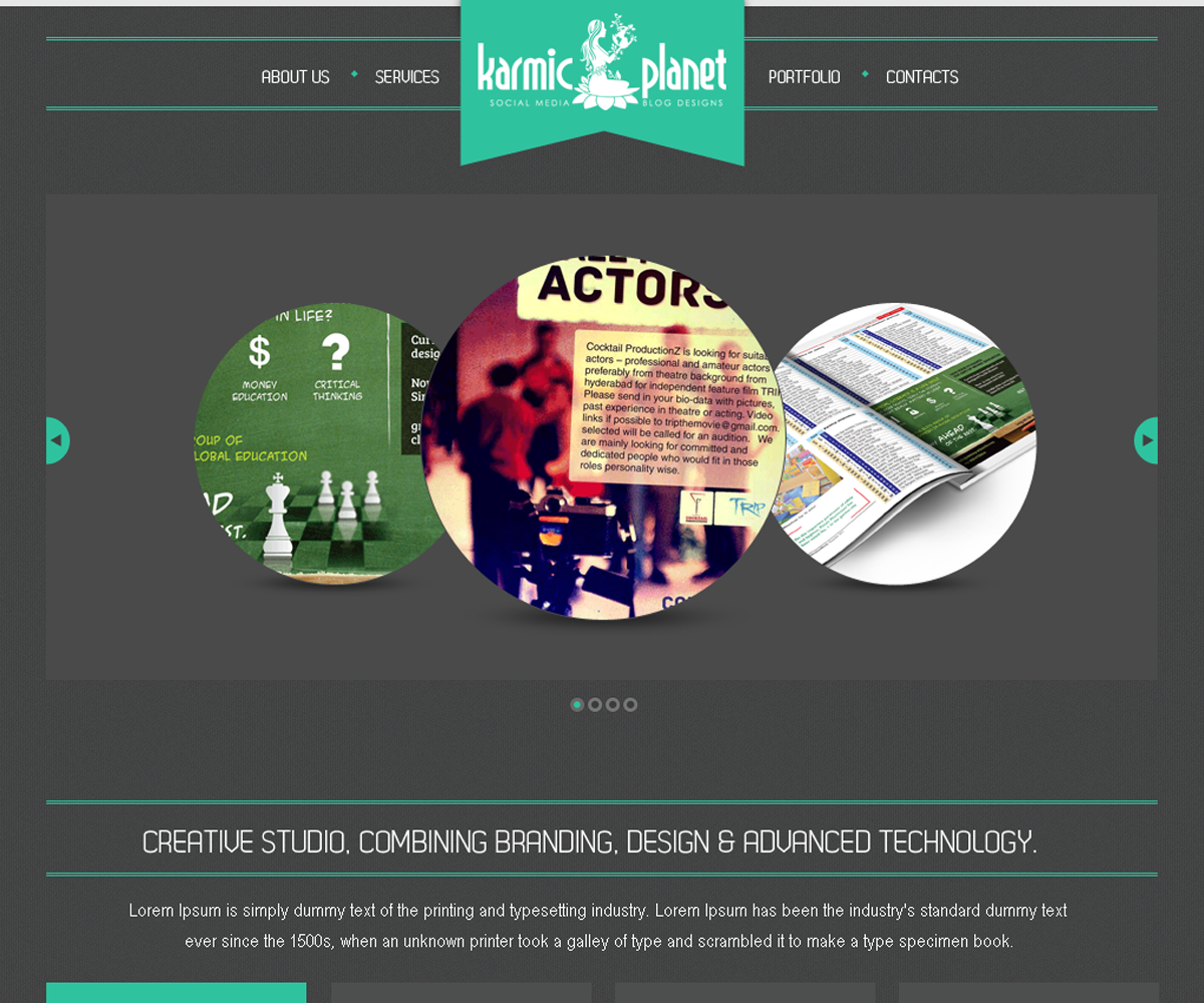 Wordpress Design by ravi for this project | Design #1402900