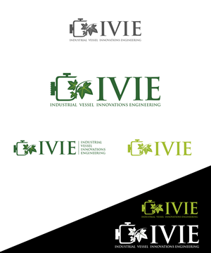 Industrial Vessel Innovations Engineering (IVIE) | Logo Design by StudioD™