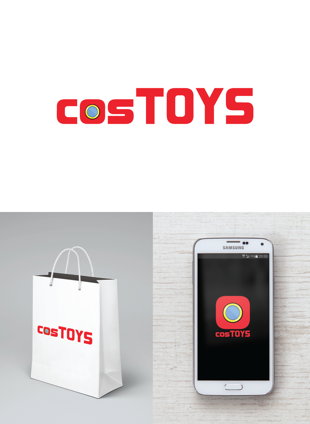 Logo Design by xuxa for CosToys | Design #5065825