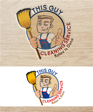 Logo Design by JuanDeLaCruz for This Guy Cleaning Service | Design: #4987147