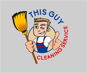 Logo Design by JuanDeLaCruz for This Guy Cleaning Service | Design: #5009810
