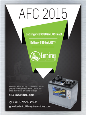 Advertisement Design by Sbss for this project | Design: #5148028