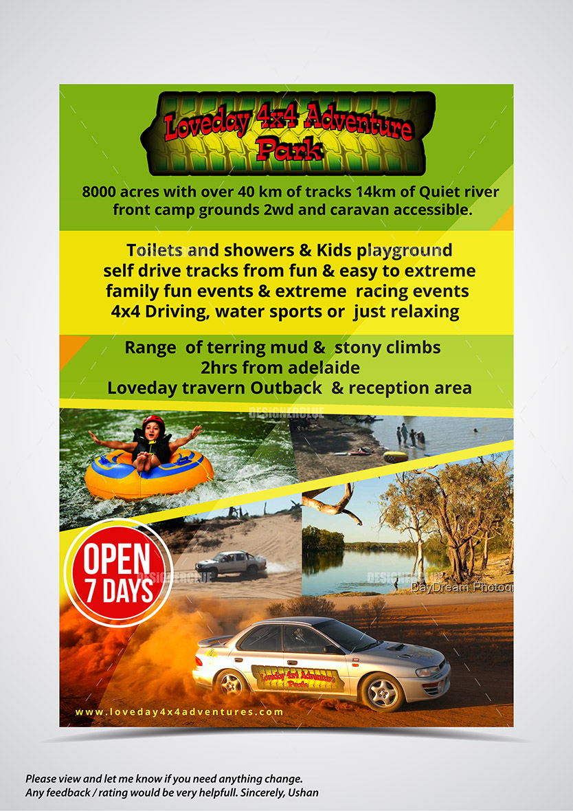 Flyer Design by Ushan sampath for this project | Design #5796675
