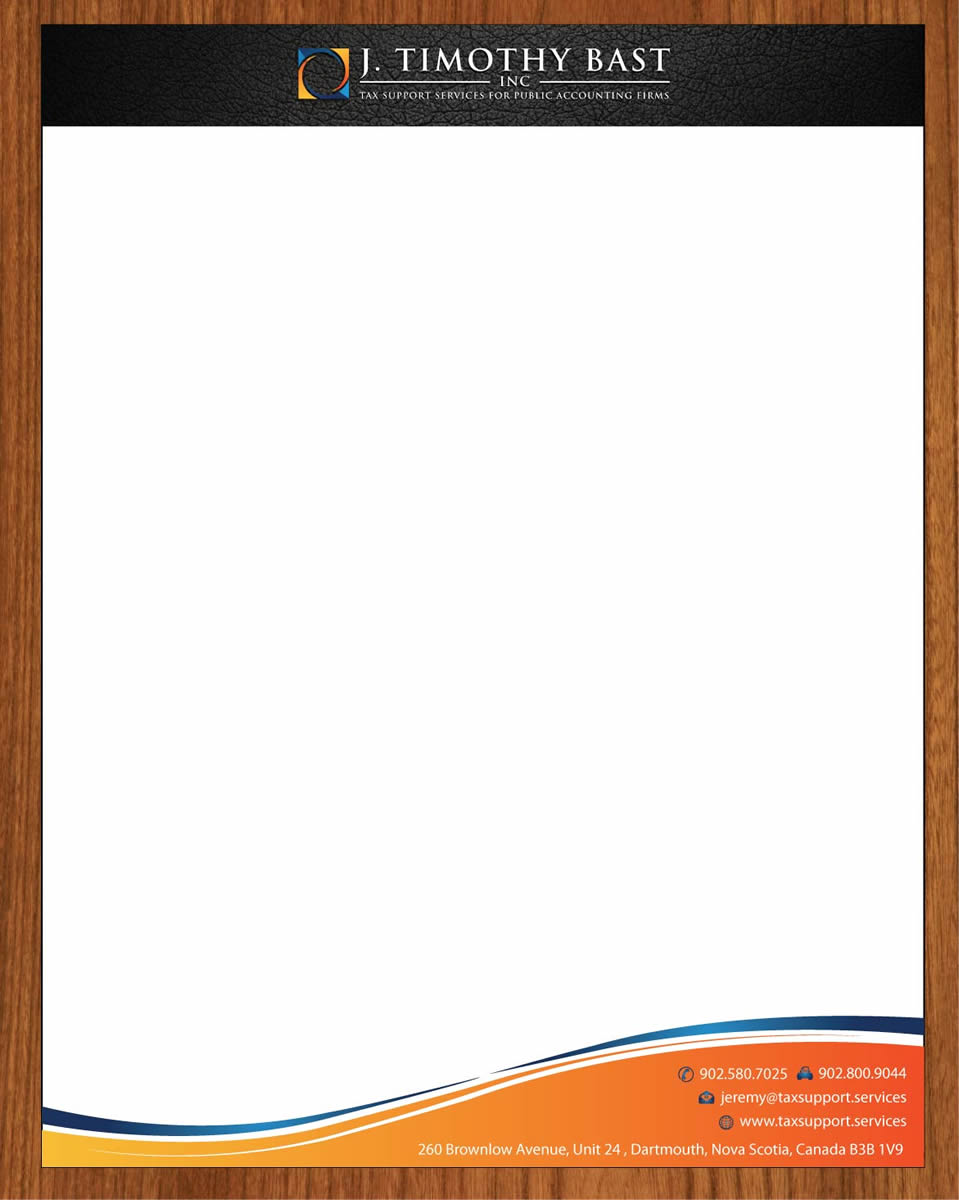 Letterhead Design by Sbss for Halifax Tax Consultancy Inc. | Design #5004295