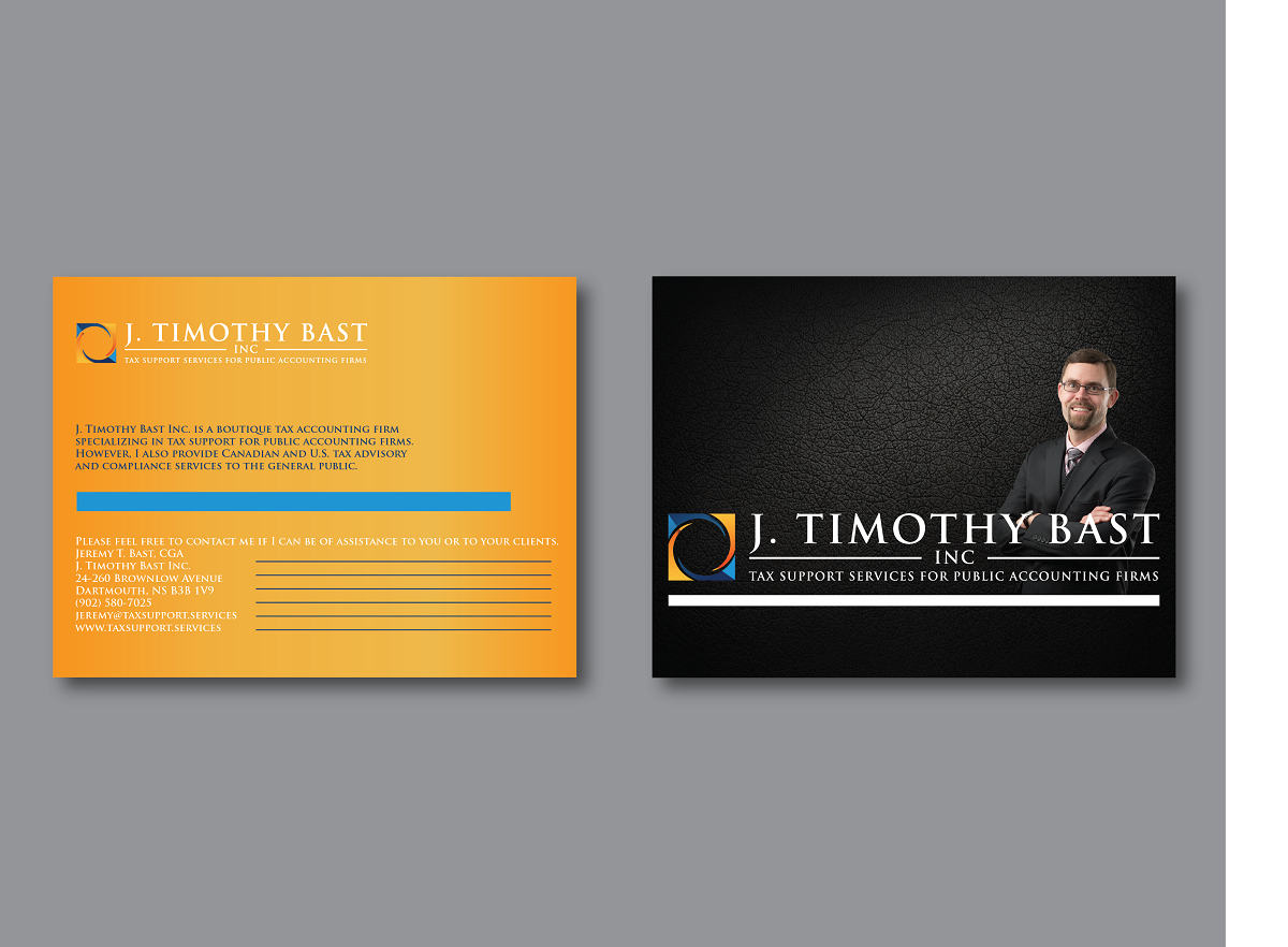Diseño de Postal por Verified artistry (Design garden) para Halifax Tax Consultancy Inc. | Diseño #4988508