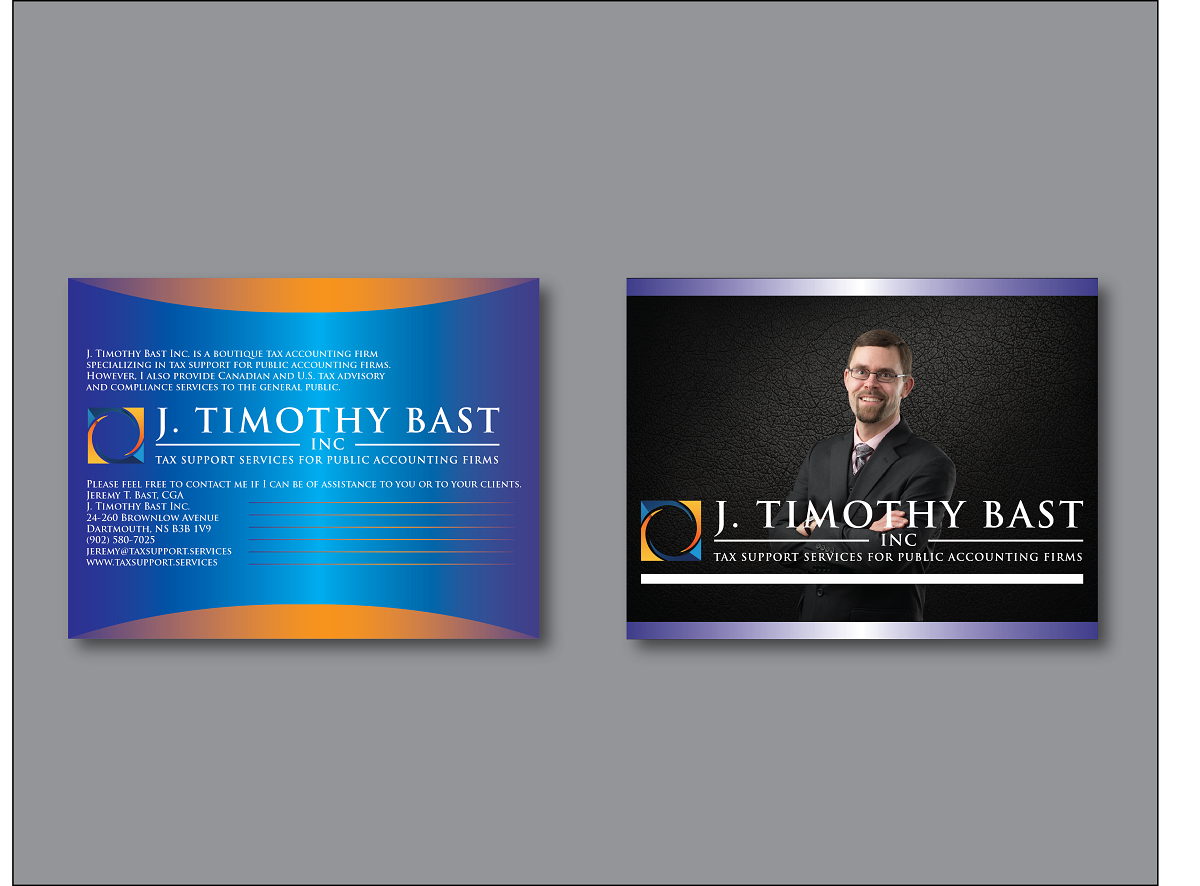 Postcard Design by Verified artistry (Design garden) for Halifax Tax Consultancy Inc. | Design #4988560