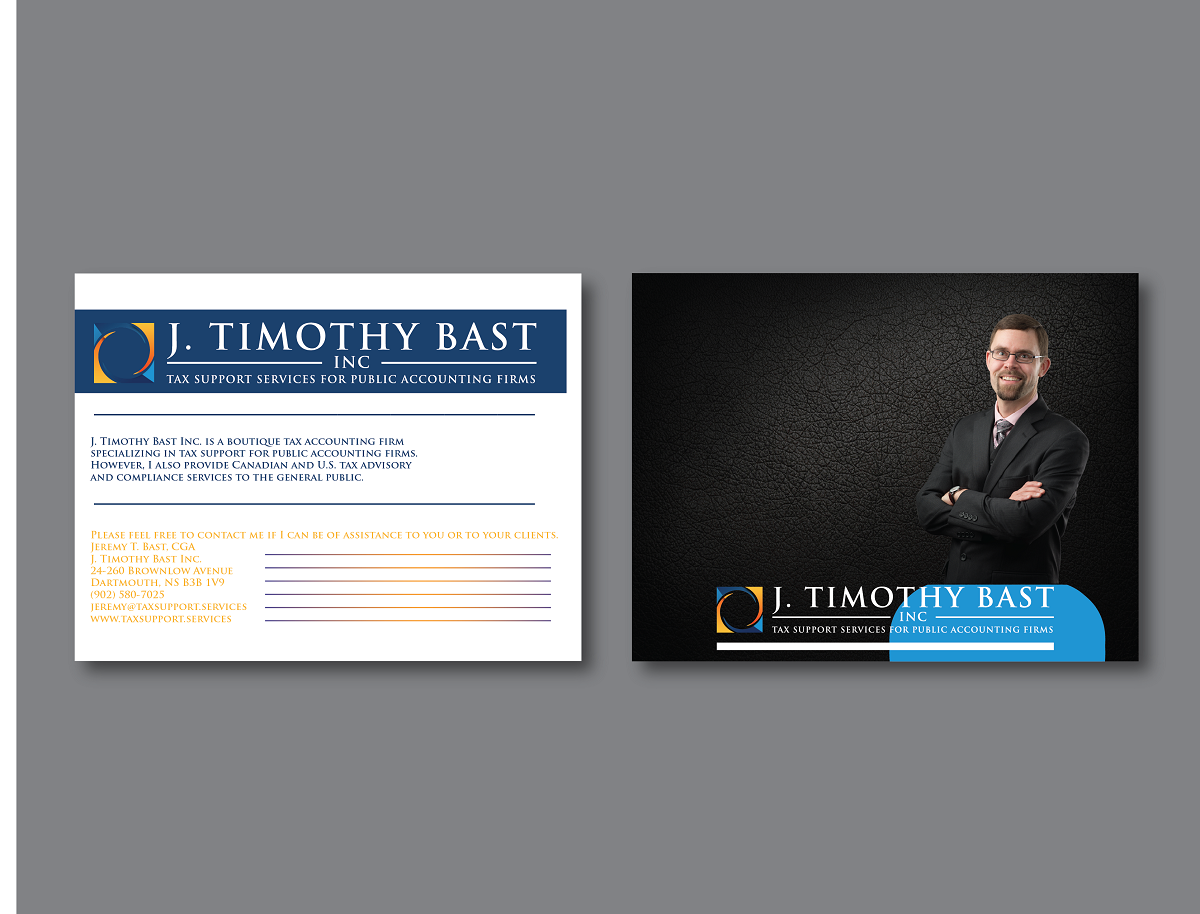 Design de Carte Postale par Verified artistry (Design garden) pour Halifax Tax Consultancy Inc. | Design #4988580