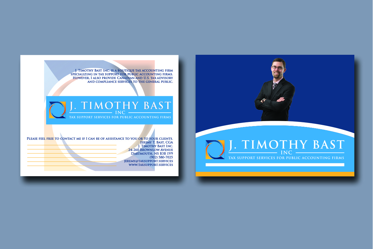 Postcard Design by Verified artistry (Design garden) for Halifax Tax Consultancy Inc. | Design #4988784