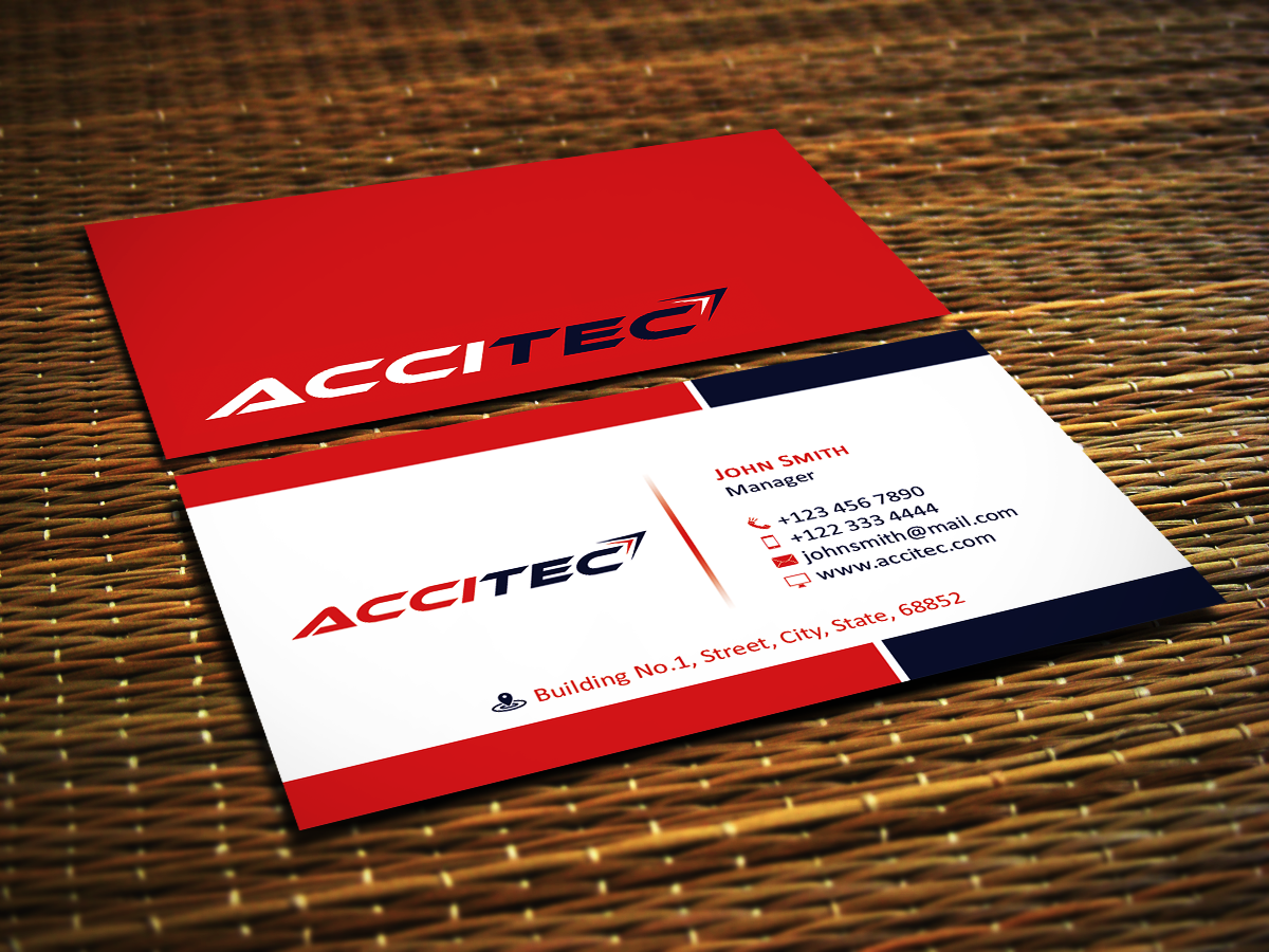 Business Card Design by Sajin for this project | Design #5307536