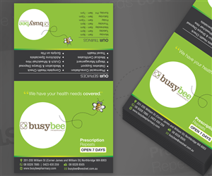 Pharmacy Prescription Folder Design-Busy Bee Pharmacy | Flyer Design by ravi_k5