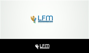 I'd like the letters LFM to be used as well as the text 