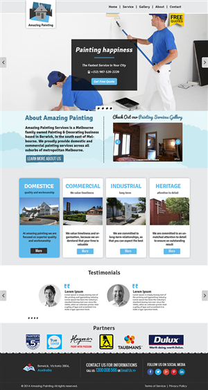Web Design by Adeel Hanif® for this project | Design: #4995729