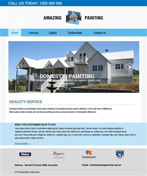 Web Design by Think1st for this project | Design #5007146