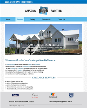 Web Design par Think1st pour ce projet | Design : #5007200