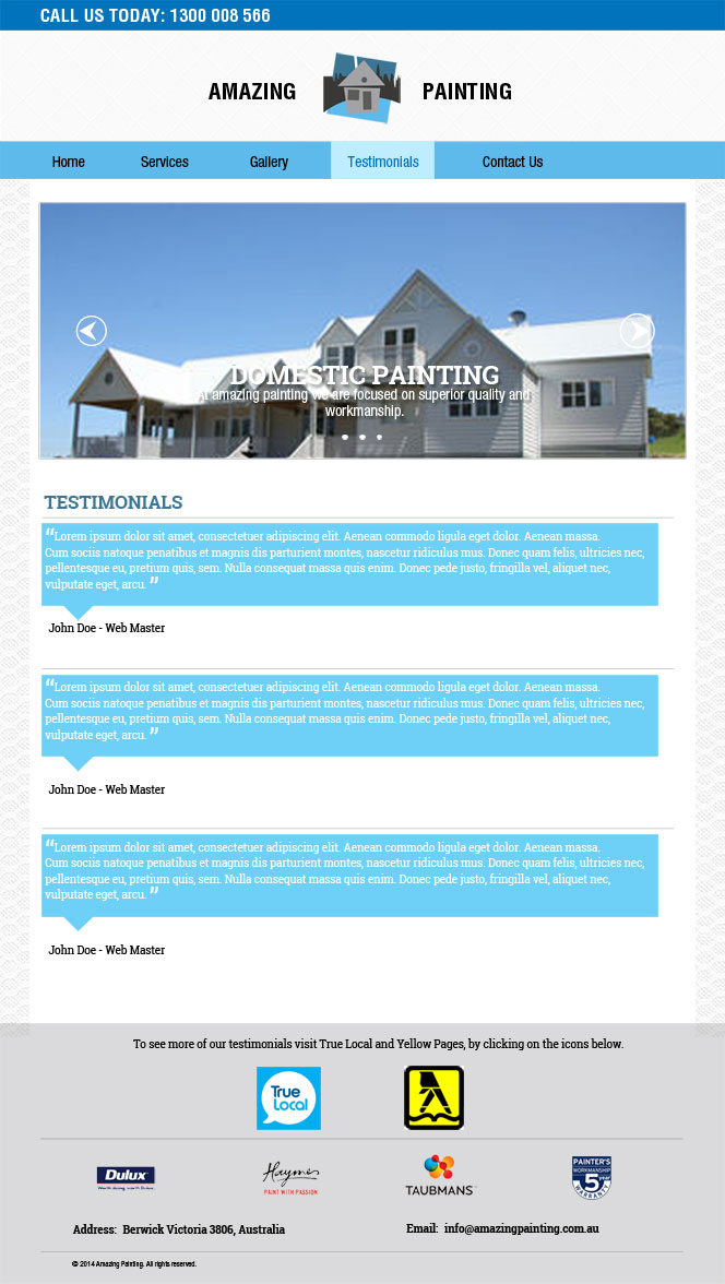 Web-Design von Think1st für dieses Projekt | Design #5007293