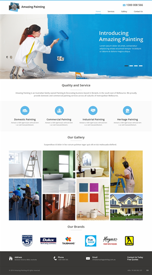 Web Design par pb pour ce projet | Design : #4997209