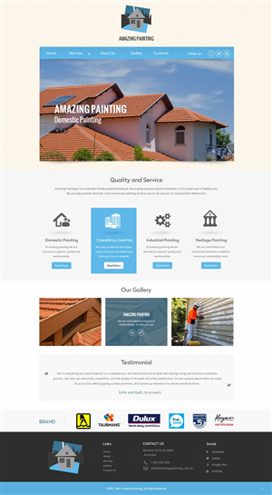 Web Design par pb pour ce projet | Design : #4997213