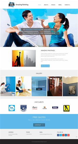 Web Design par pb pour ce projet | Design : #4997217