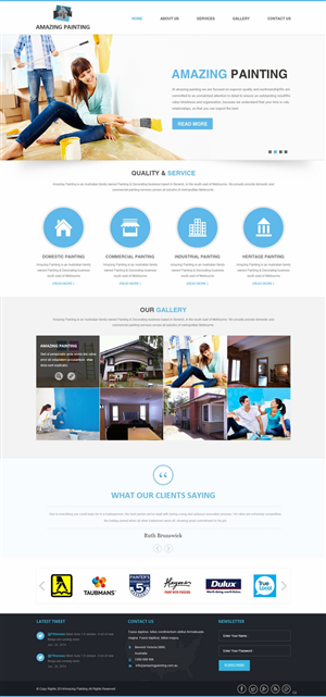 Web Design par pb pour ce projet | Design : #4997219