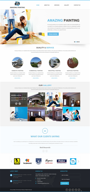 Web Design by pb for this project | Design: #4997221