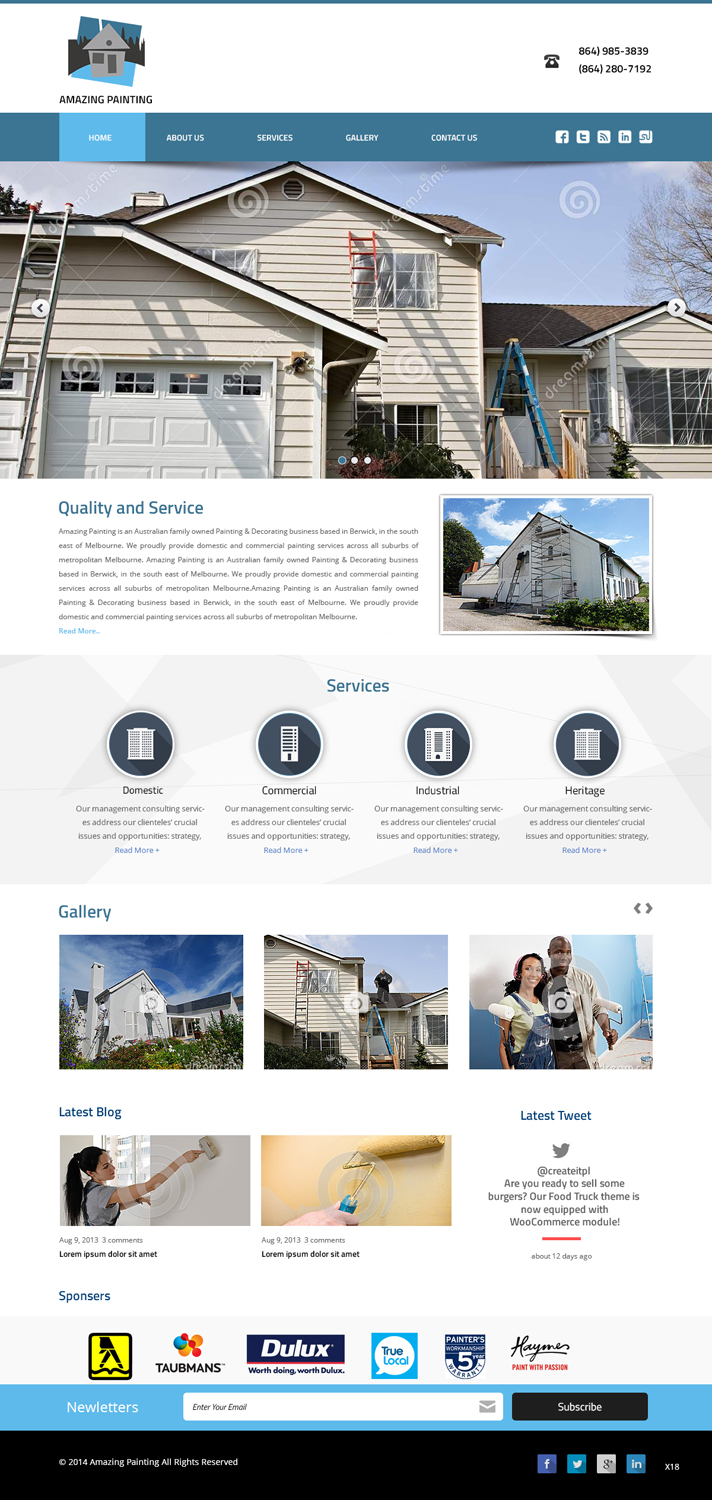 Web Design par pb pour ce projet | Design #4997224