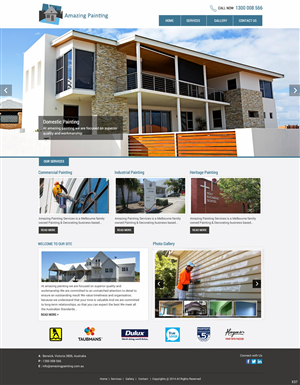 Web Design by pb for this project | Design: #4997227