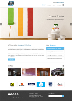 Web Design by pb for this project | Design: #4997229