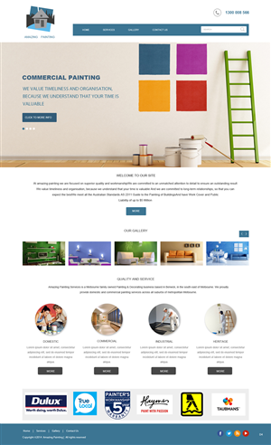 Web Design by pb for this project | Design: #4997234