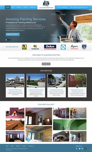 Web Design by pb for this project | Design: #5004466