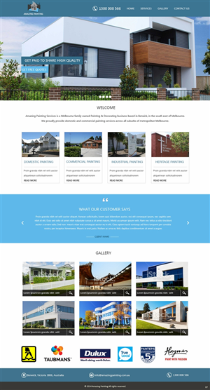 Web Design by pb for this project | Design: #5018488