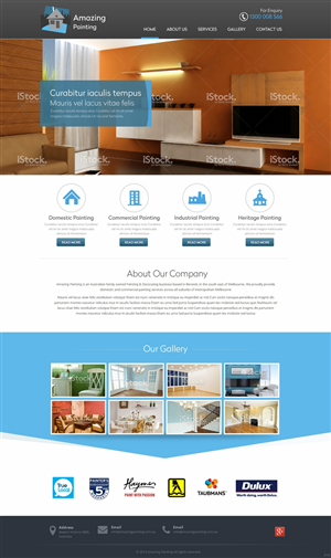 Web Design by pb for this project | Design #5018491