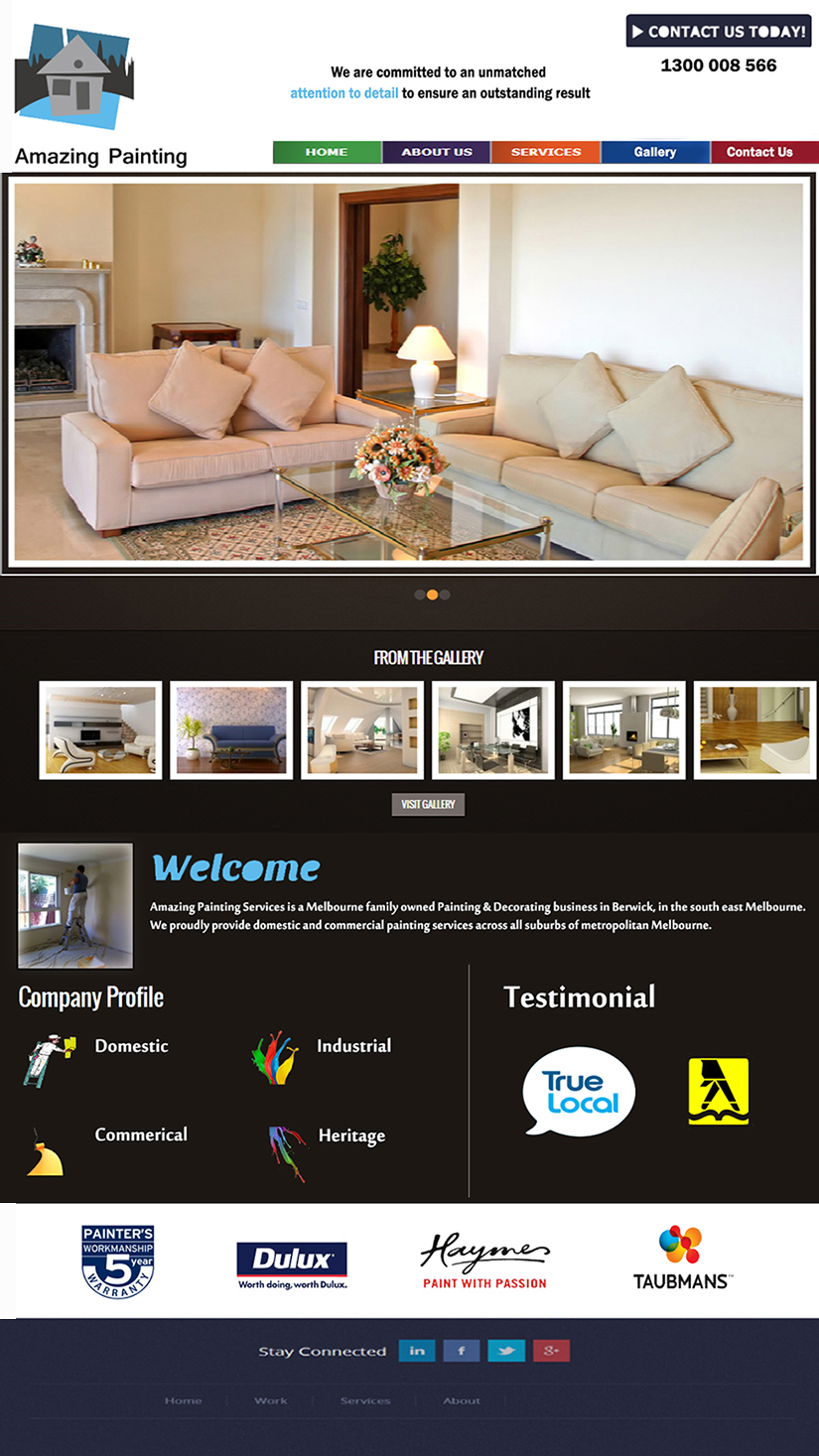 Web Design by M_Rizwan for this project | Design #5020974