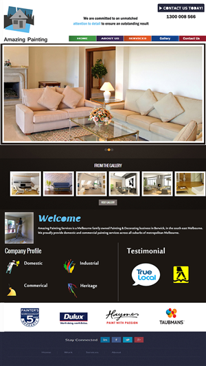Web Design by M_Rizwan for this project | Design #5020974