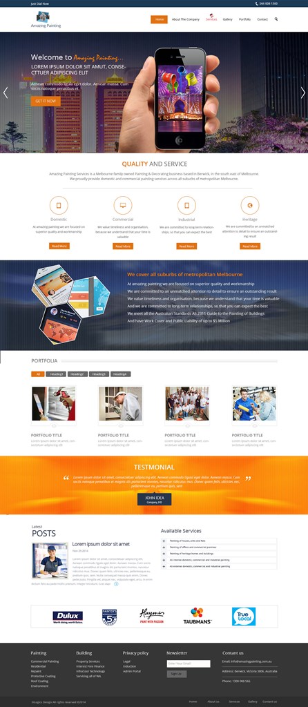 Web Design by Cool_Amy for this project | Design #4994284