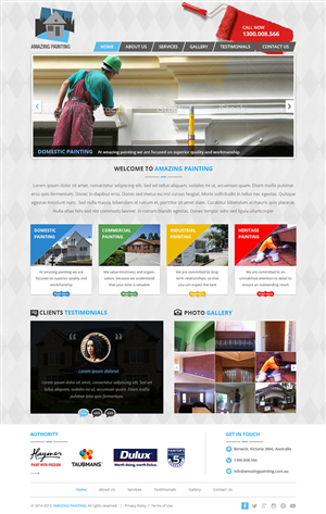 Web Design by Creative Usha for this project | Design #5007865