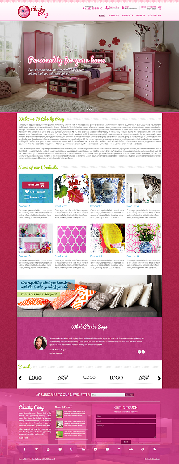 Web Design by iLibart for this project | Design #4993064