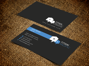Business Card Design needed for logo design project