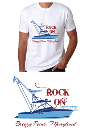 T-shirt Design by red rocket creative