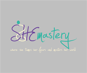 SHEmastery / where she tames her fears and masters her world | Logo Design by eikwox