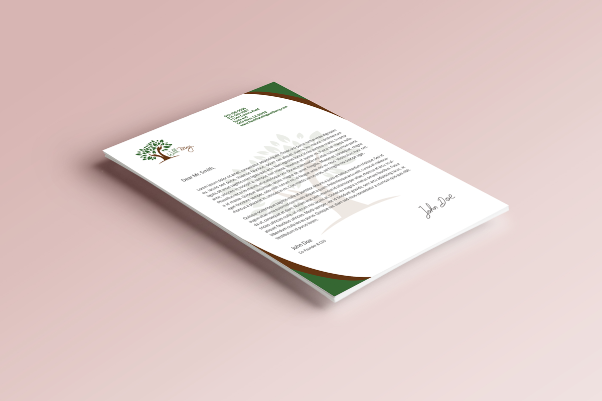 Letterhead Design by Zalkyn for this project | Design #5007872