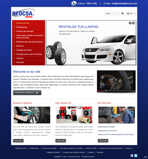 Web Design by pb for Reocsa | Design: #1424321