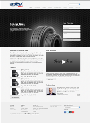 Web Design by WirePaper for Reocsa | Design: #1425997