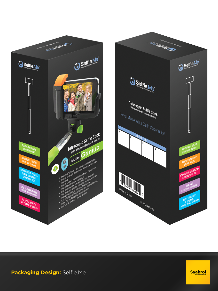 Packaging Design by Syahrol for Want2 Media | Design #5014153