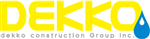 Logo Design by Mateusz Wanat for Dekko Construction Corp. | Design: #6520
