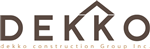 Logo Design by Mateusz Wanat for Dekko Construction Corp. | Design #6521