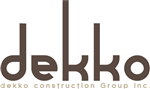 Logo Design by Mateusz Wanat for Dekko Construction Corp. | Design: #6540